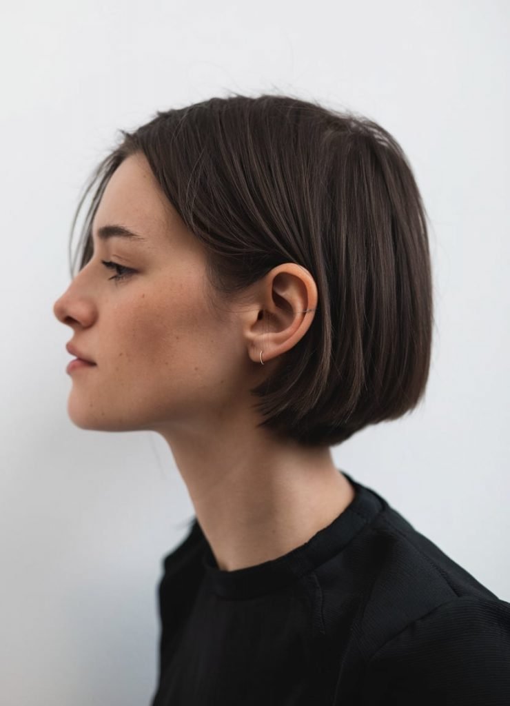 Sleek Bob with Soft Waves