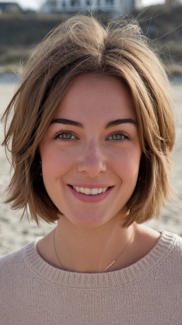 Beachy Bob with Light Highlights