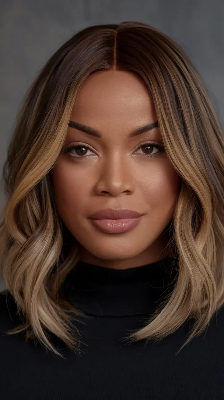 Chic Balayage Waves