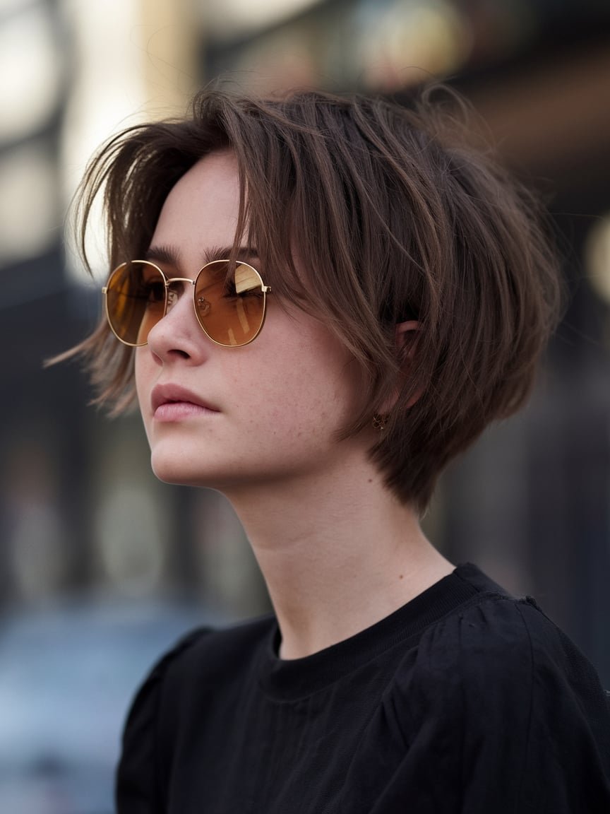 Chic Layered Bob Haircut