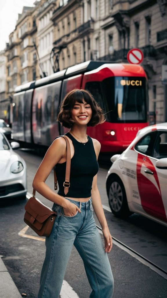 Chic Urban Edge Bob Haircut