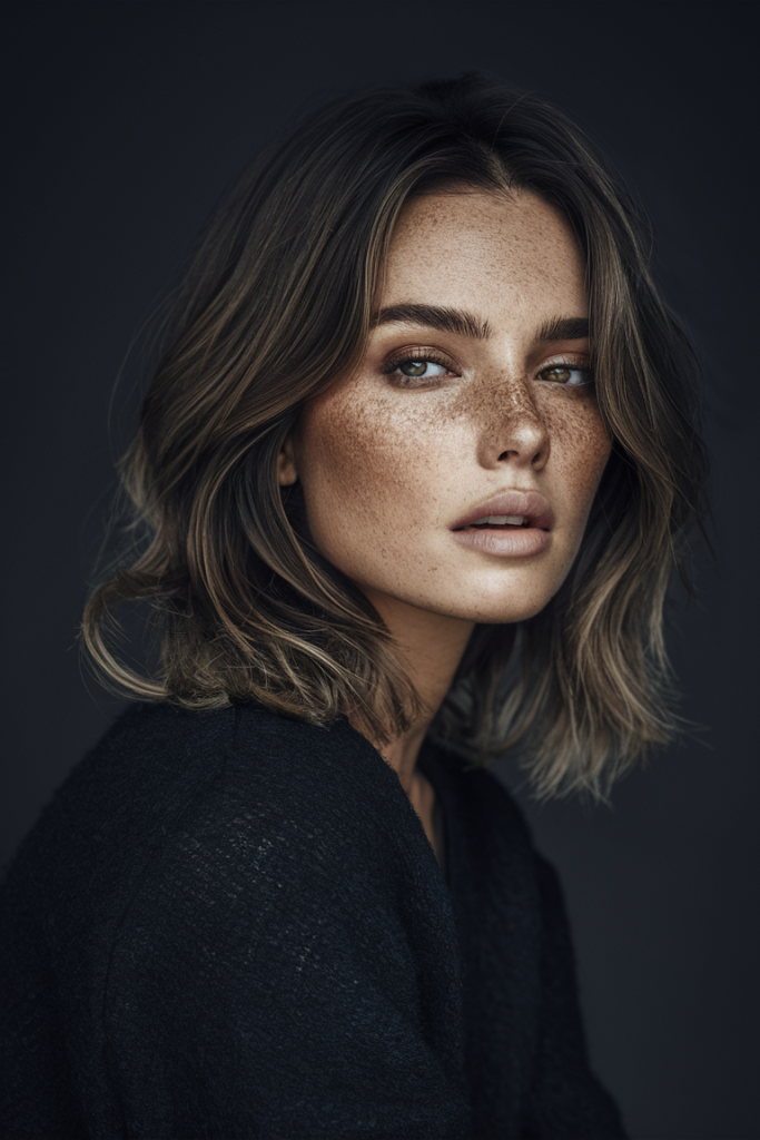 Chin-Length Bob with Soft Layers