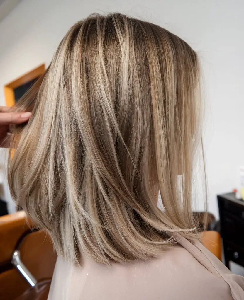 Classic Sandy Blonde Bob