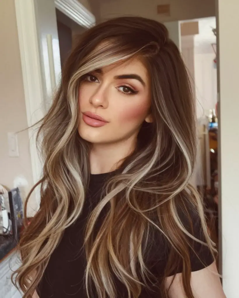 Cool-Toned Ash Brown Highlights