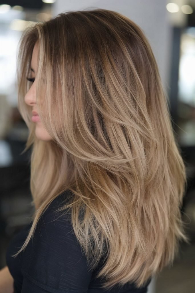 Dimensional Bronde with Shadow Root