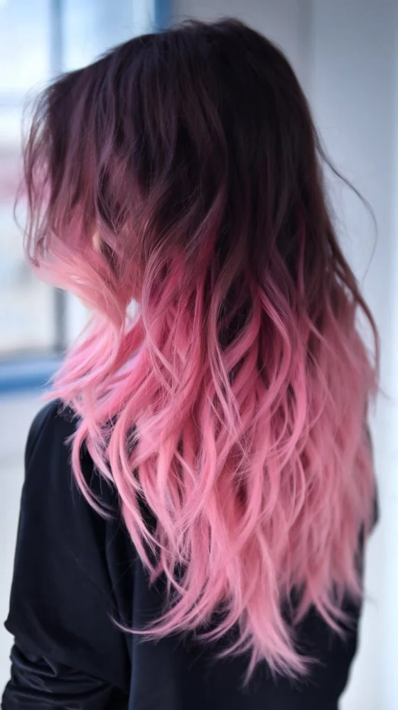 Dusky Rose Ombré