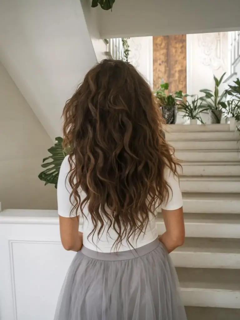 Earthy Brunette Waves