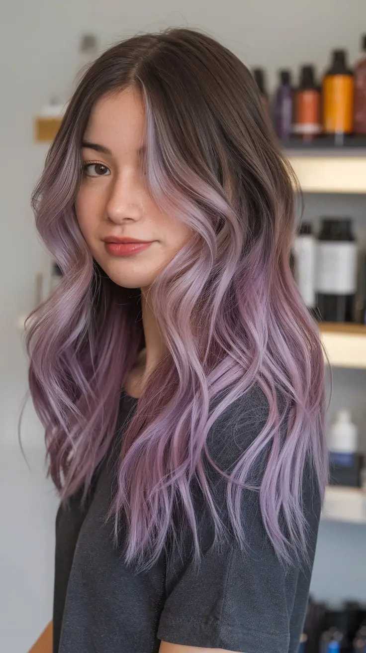 Lavender Softness Hairstyle