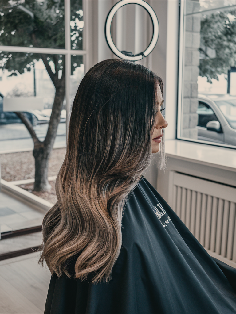 Layered Bob with Feathered Ends