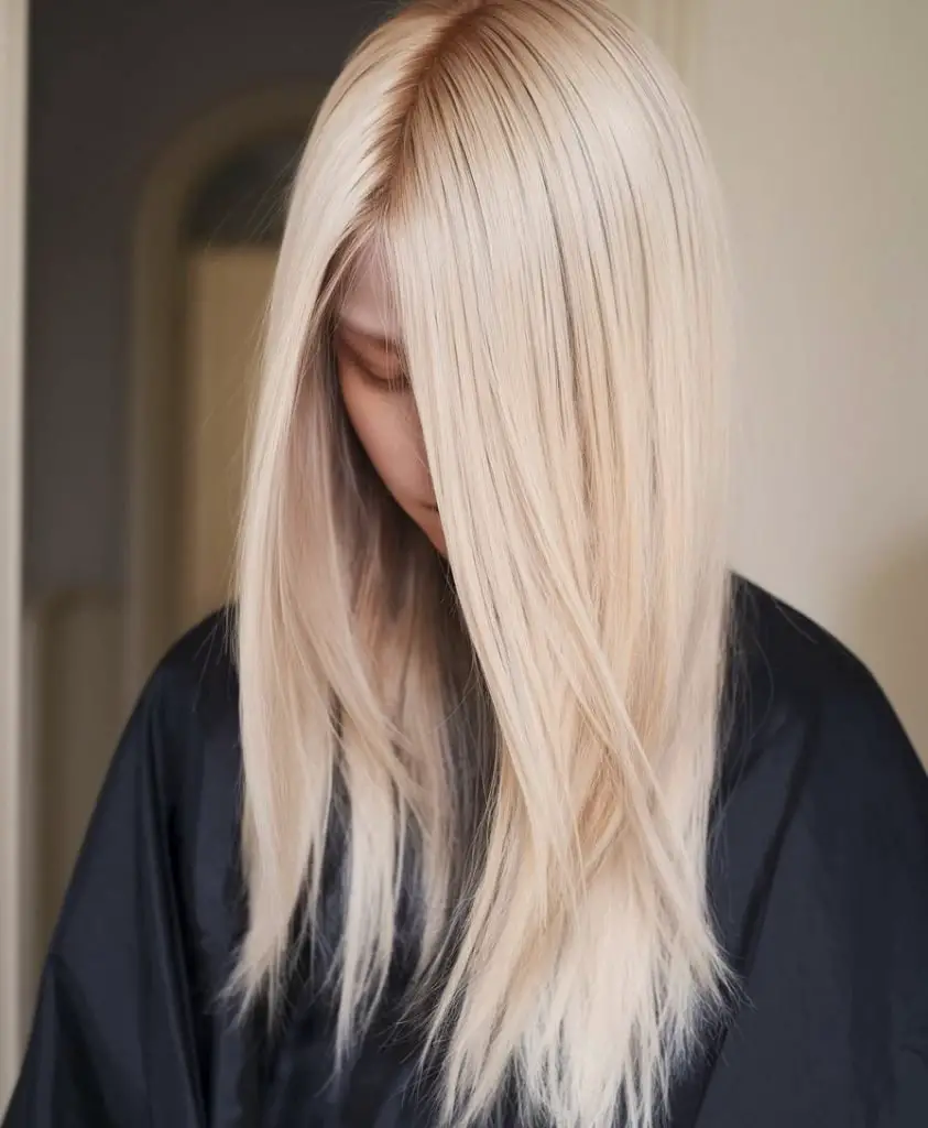 Long Honey Blonde with Volume