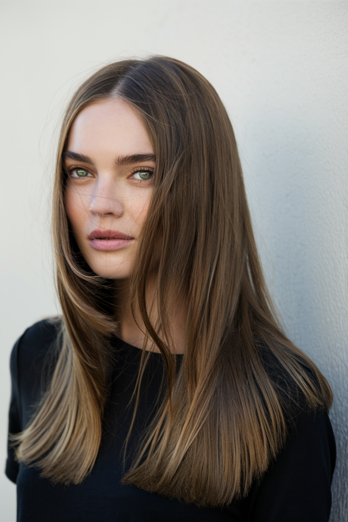 Long and Sleek with Subtle Layers