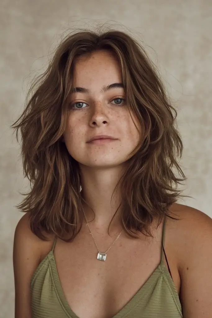 Rich Brunette Shag