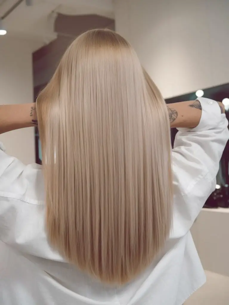 Silky Champagne Blonde