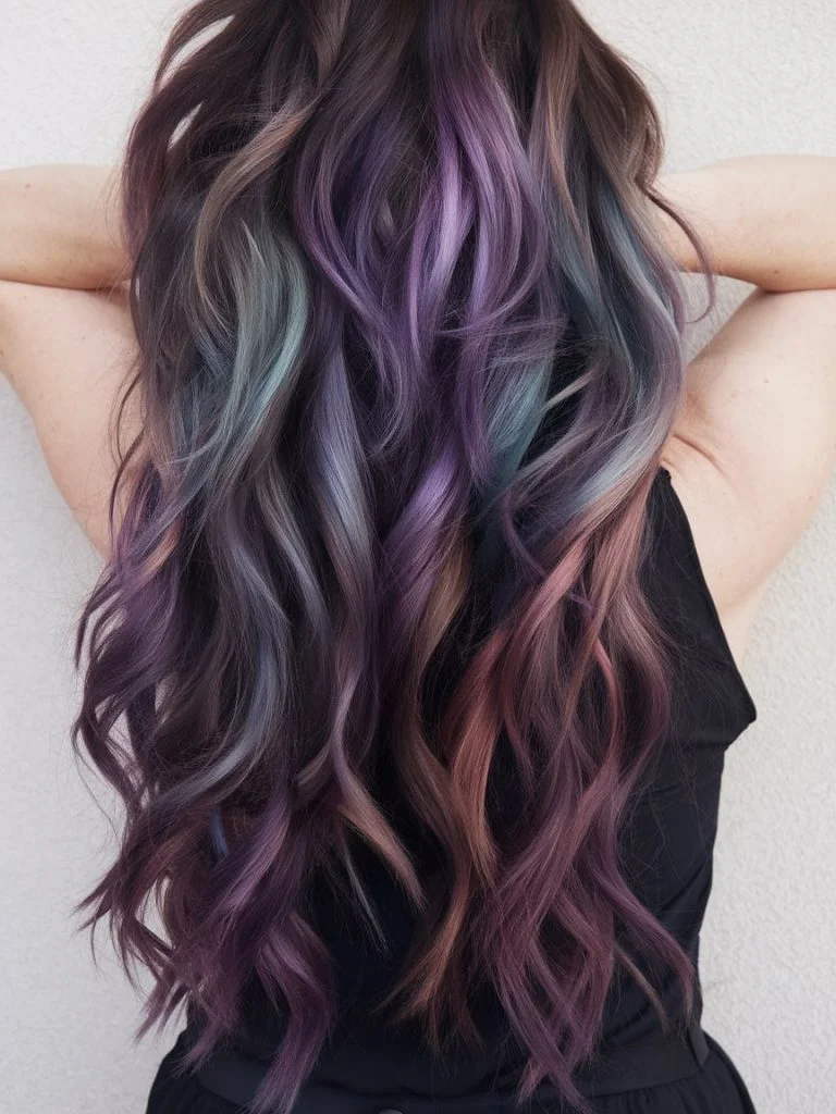 Smoky Lilac Elegance