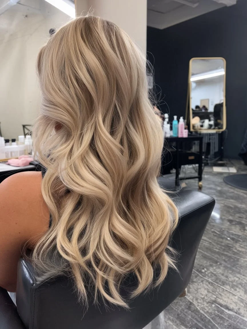 Soft Platinum Waves
