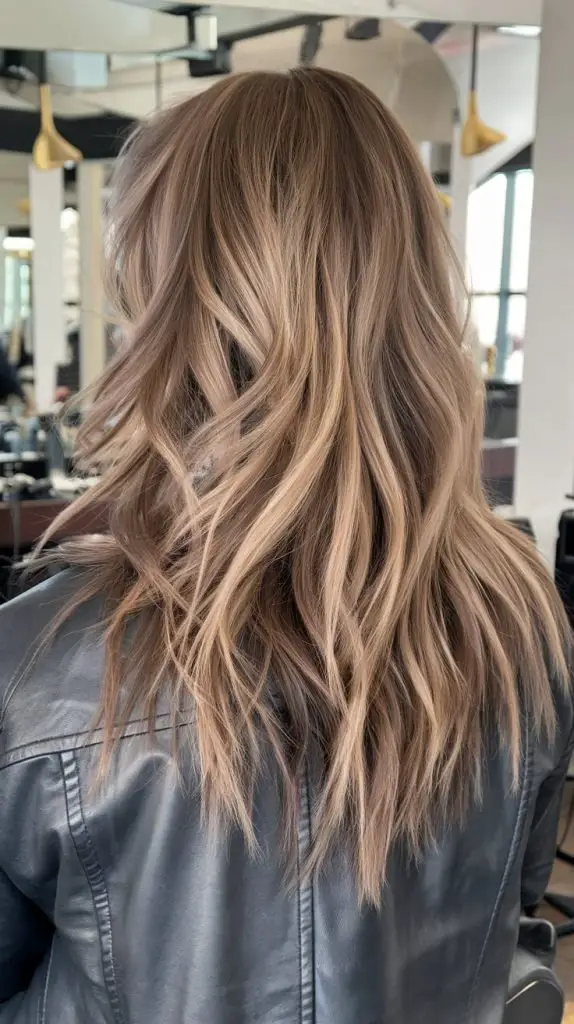 Soft Sandy Brown Waves