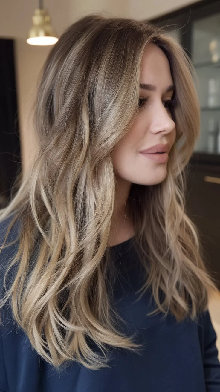 Subtle Ash Blonde Ombre