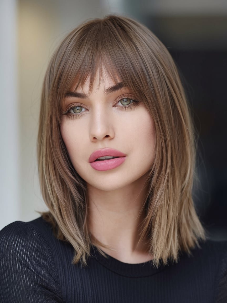 Textured Bob with Tousled Layers