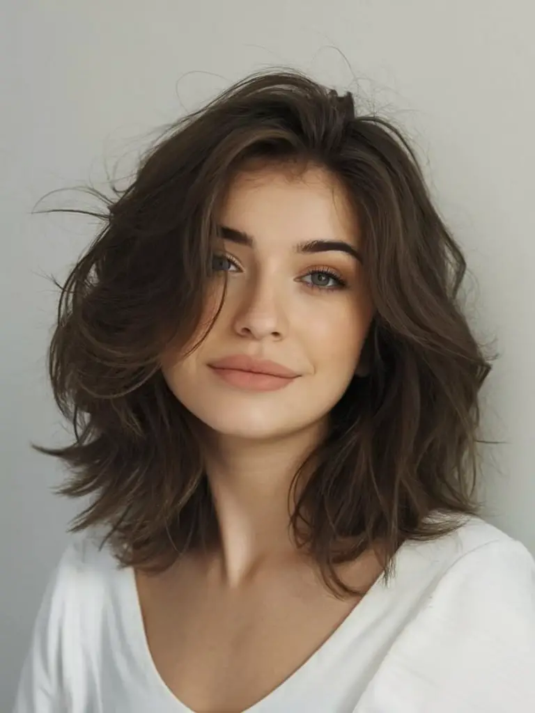 Tousled Chestnut Layers