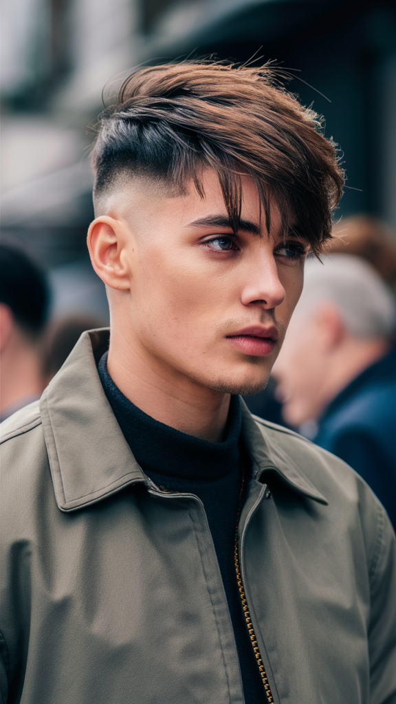 Tousled Top with Fade