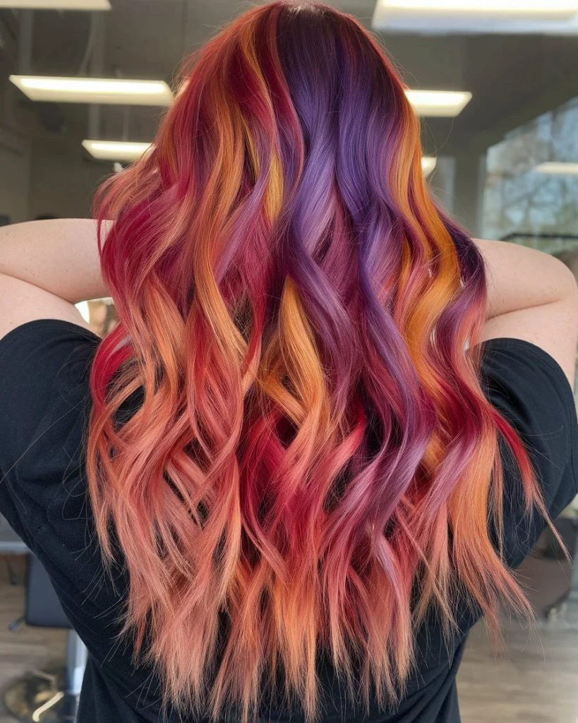 Vibrant Firelight Prism