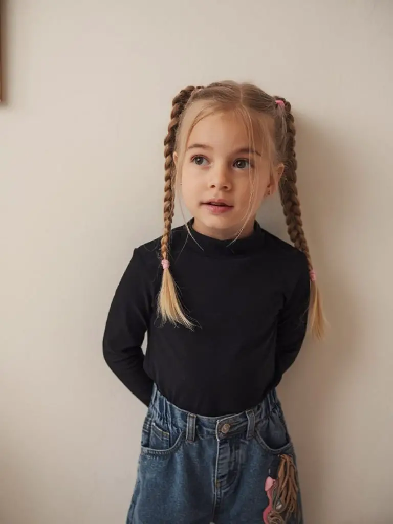 Vintage-Inspired Curls with Bow Accessory