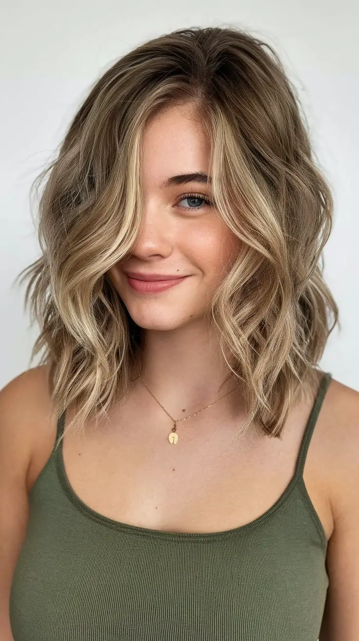 Warm Honey Glow Hair Look