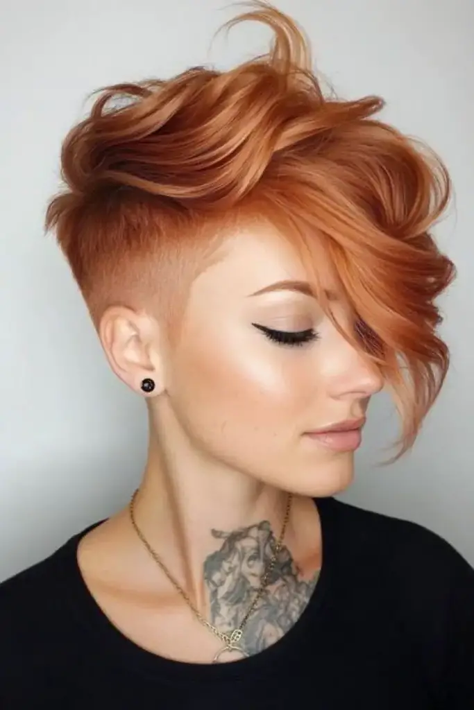 12. Sculpted Mohawk Magic