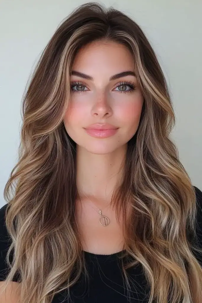 Softly Layered Long Hair Style