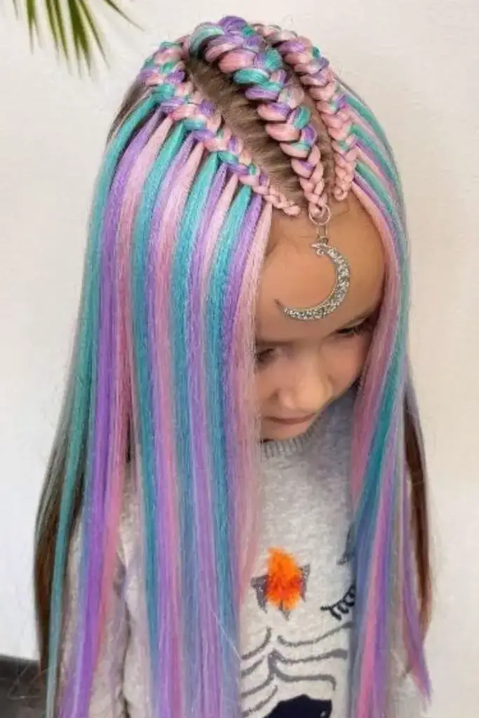Color Pop Braided Ends