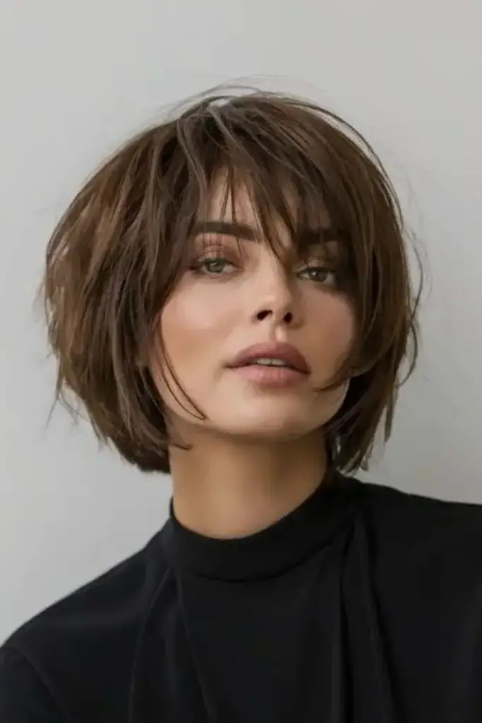 16. Playful French Bob