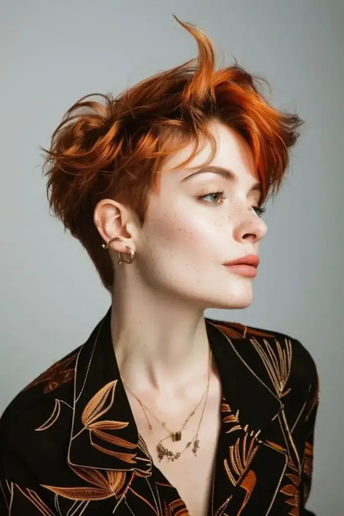 The Vintage Pixie Hairstyle