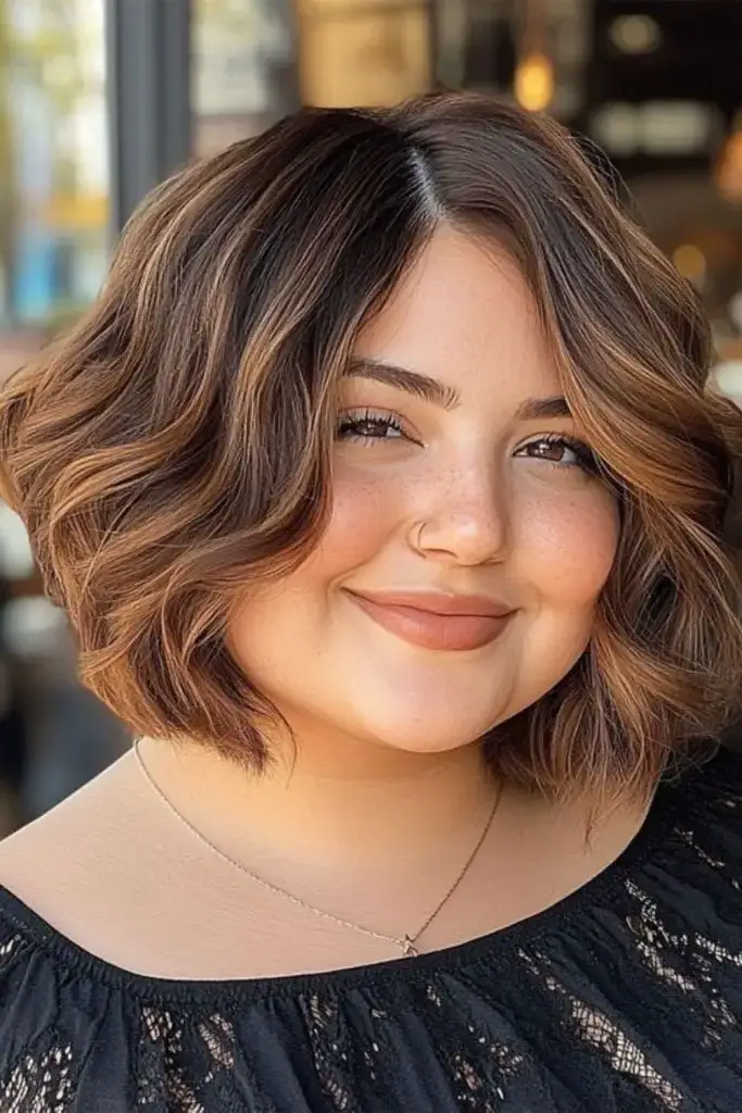 Soft Bob with Tousled Texture Hairstyle