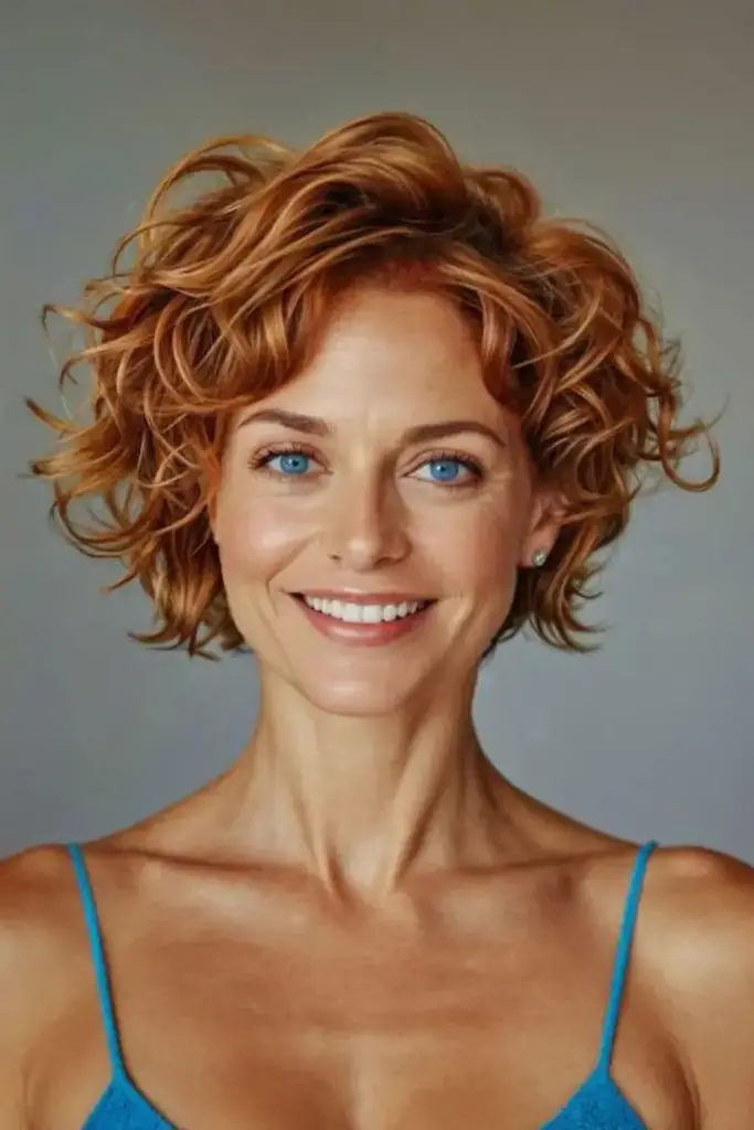 Feathered Curl Layers Hairstyle
