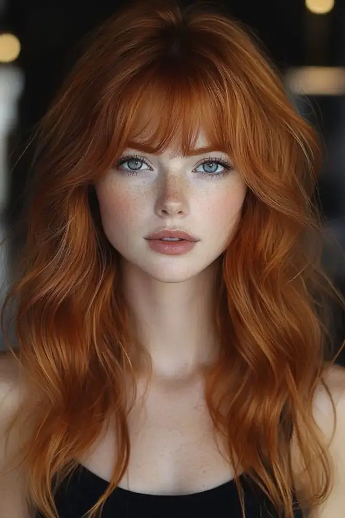 Layered Cowboy Copper with Golden Highlights
