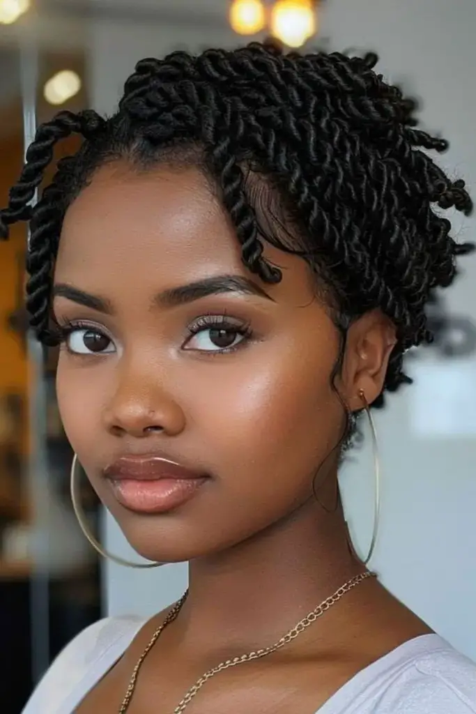 Tousled Twists Crop
